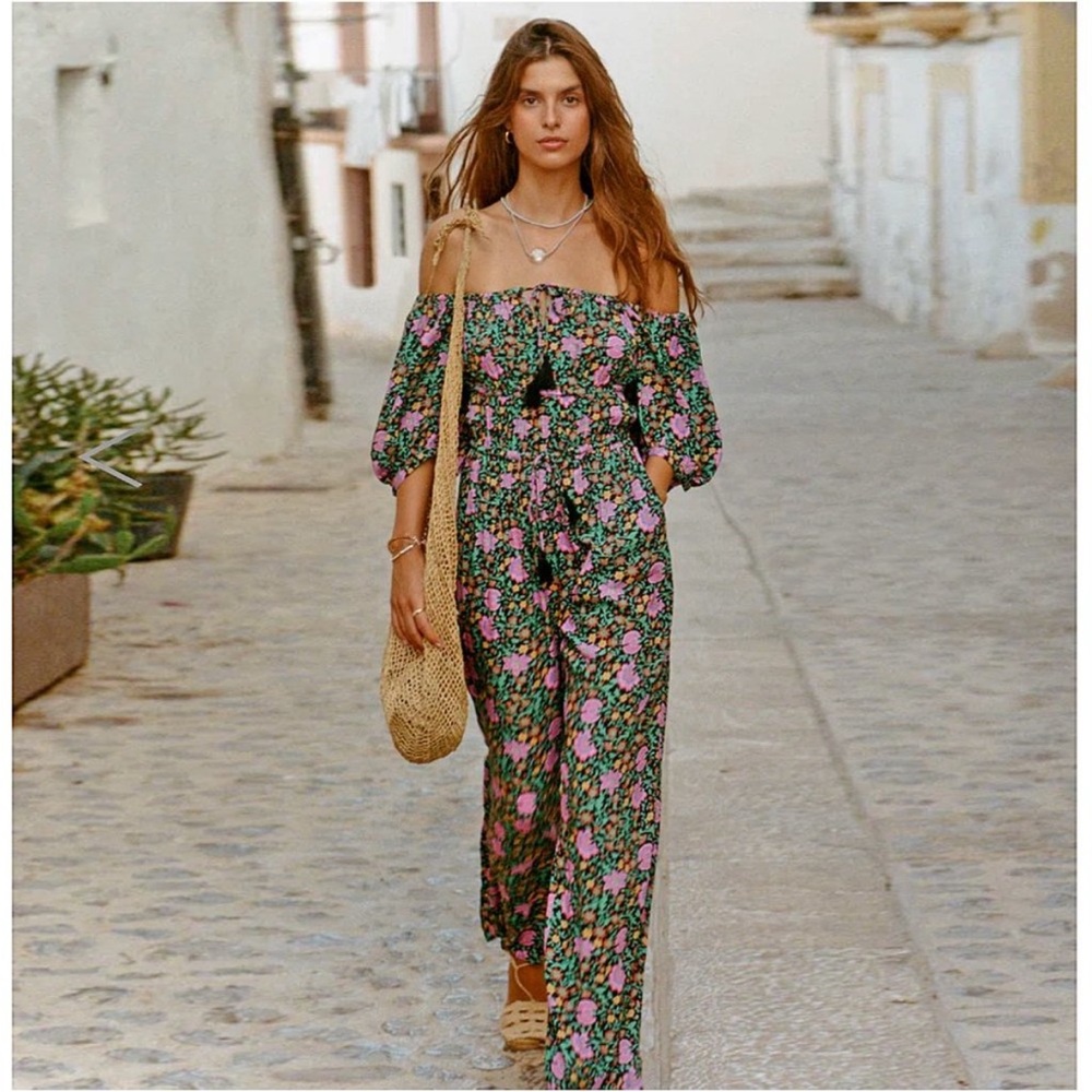 Spell & The Gypsy Village Floral Jumpsuit